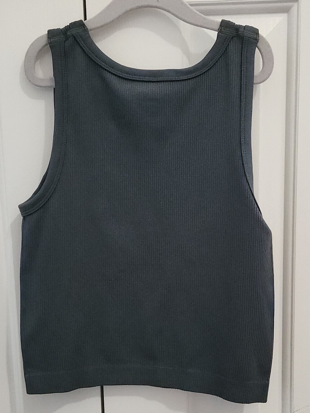 Green tank top